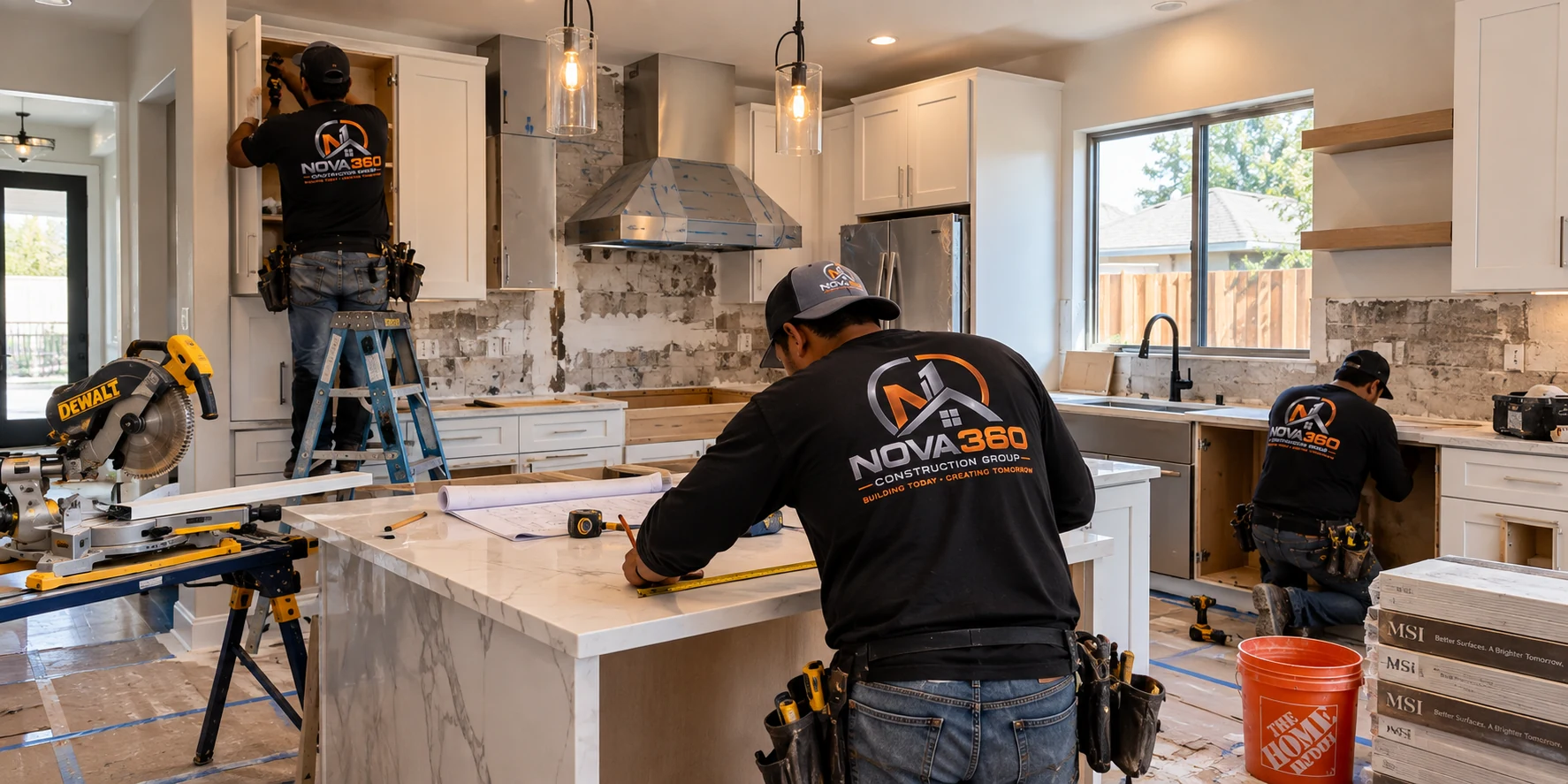 Kitchen renovation by NOVA360